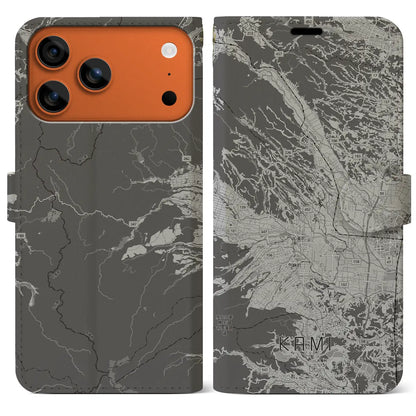 【加美（宮城県）】地図柄iPhoneケース（手帳タイプ）