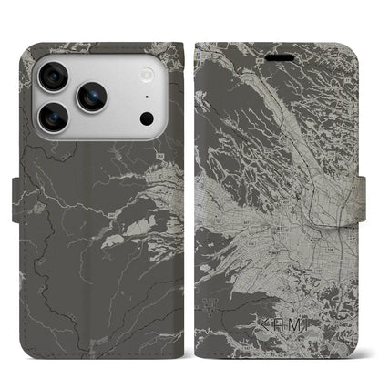 【加美（宮城県）】地図柄iPhoneケース（手帳タイプ）