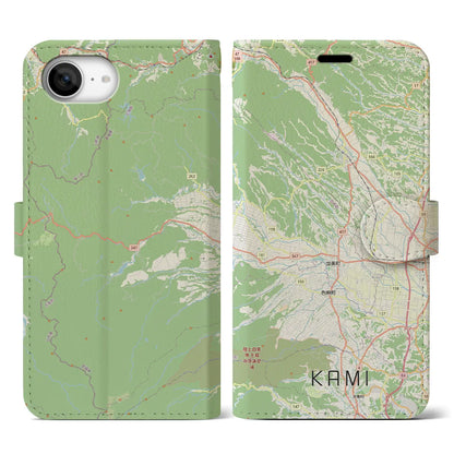 【加美（宮城県）】地図柄iPhoneケース（手帳タイプ）