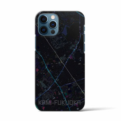 【上福岡（埼玉県）】地図柄iPhoneケース（バックカバータイプ）