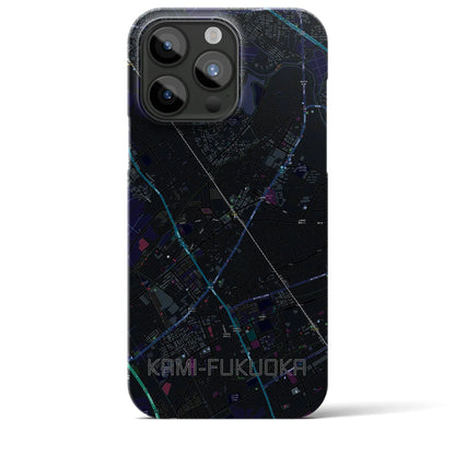 【上福岡（埼玉県）】地図柄iPhoneケース（バックカバータイプ）