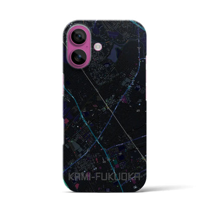 【上福岡（埼玉県）】地図柄iPhoneケース（バックカバータイプ）