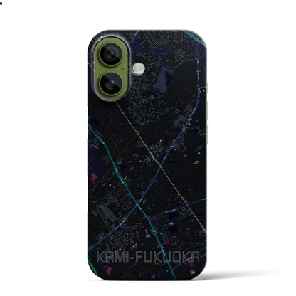 【上福岡（埼玉県）】地図柄iPhoneケース（バックカバータイプ）