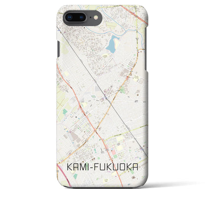 【上福岡（埼玉県）】地図柄iPhoneケース（バックカバータイプ）