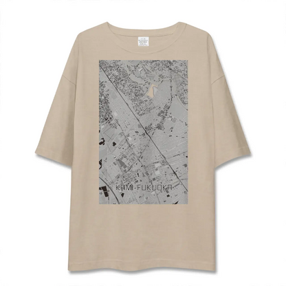 【上福岡（埼玉県）】地図柄ビッグシルエットTシャツ