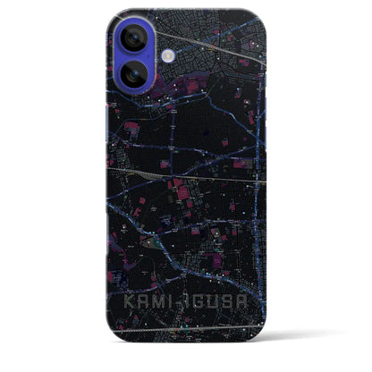 【上井草（東京都）】地図柄iPhoneケース（バックカバータイプ）