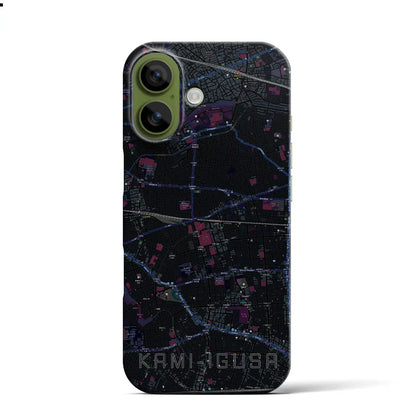 【上井草（東京都）】地図柄iPhoneケース（バックカバータイプ）