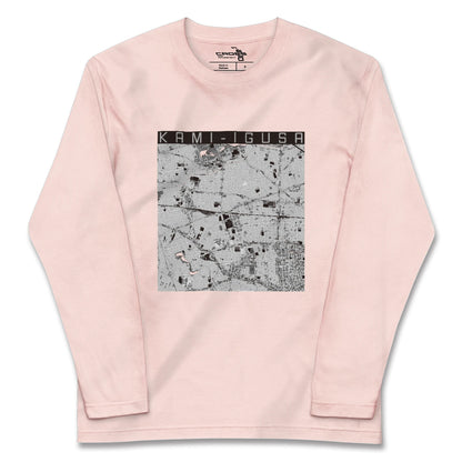 【上井草（東京都）】地図柄ロングスリーブTシャツ