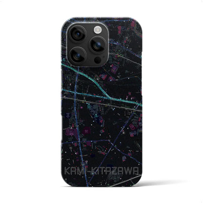 【上北沢（東京都）】地図柄iPhoneケース（バックカバータイプ）