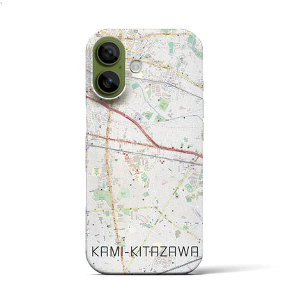 【上北沢（東京都）】地図柄iPhoneケース（バックカバータイプ）