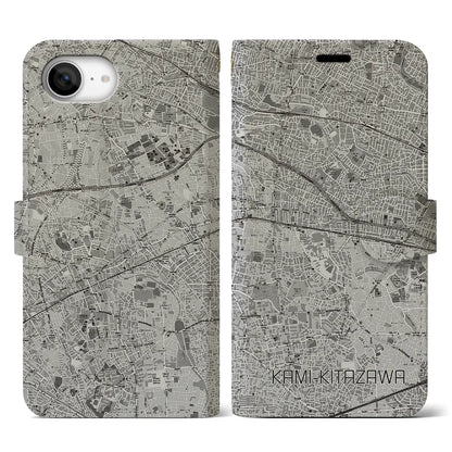 【上北沢（東京都）】地図柄iPhoneケース（手帳タイプ）