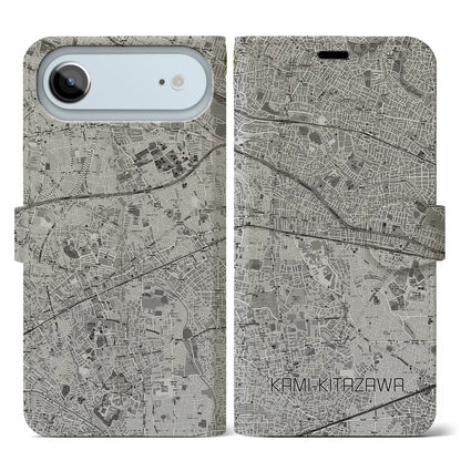 【上北沢（東京都）】地図柄iPhoneケース（手帳タイプ）