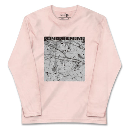 【上北沢（東京都）】地図柄ロングスリーブTシャツ