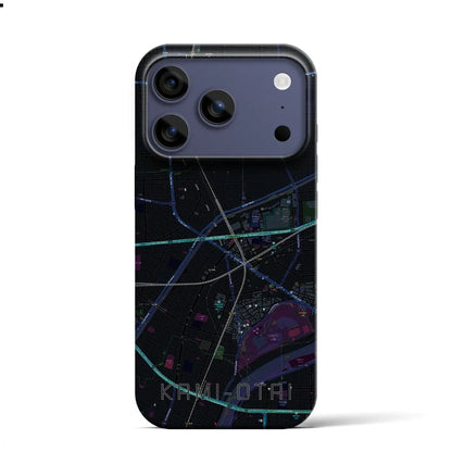 【上小田井（愛知県）】地図柄iPhoneケース（バックカバータイプ）