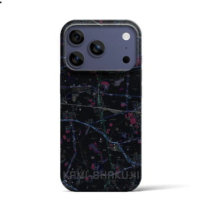 【上石神井（東京都）】地図柄iPhoneケース（バックカバータイプ）