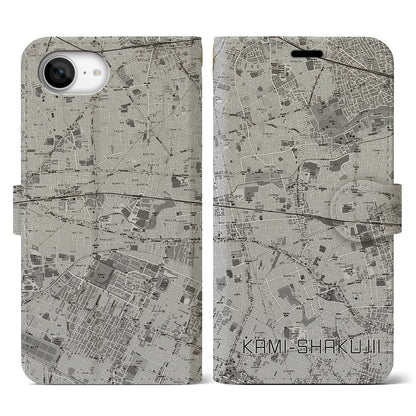 【上石神井（東京都）】地図柄iPhoneケース（手帳タイプ）