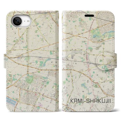 【上石神井（東京都）】地図柄iPhoneケース（手帳タイプ）