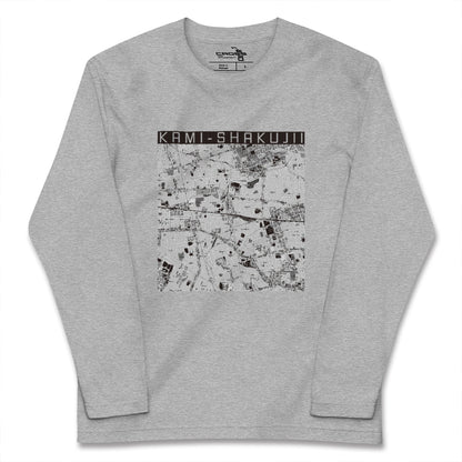 【上石神井（東京都）】地図柄ロングスリーブTシャツ