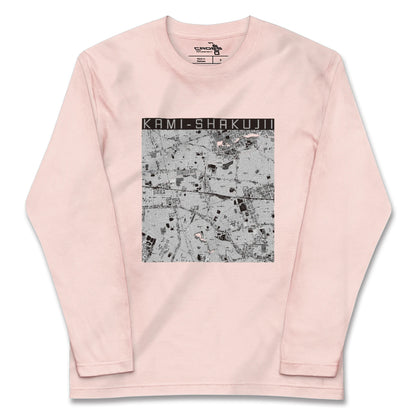 【上石神井（東京都）】地図柄ロングスリーブTシャツ