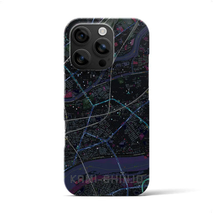 【上新庄（大阪府）】地図柄iPhoneケース（バックカバータイプ）