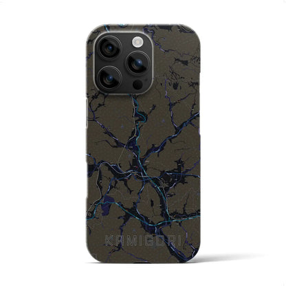 【上郡（兵庫県）】地図柄iPhoneケース（バックカバータイプ）