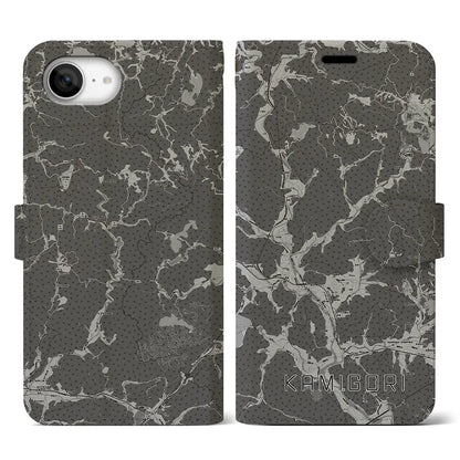 【上郡（兵庫県）】地図柄iPhoneケース（手帳タイプ）