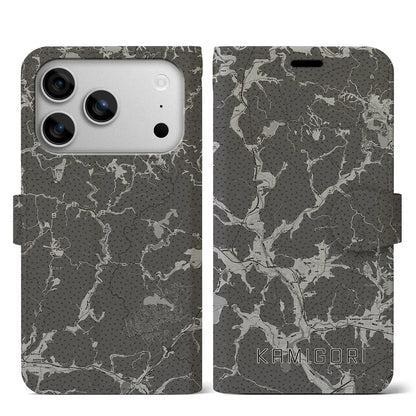 【上郡（兵庫県）】地図柄iPhoneケース（手帳タイプ）