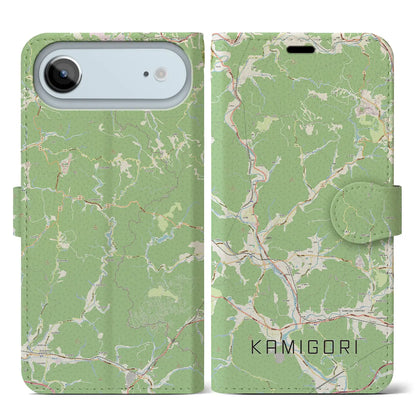 【上郡（兵庫県）】地図柄iPhoneケース（手帳タイプ）