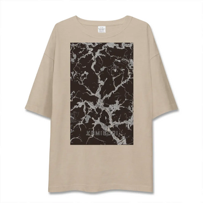 【上郡（兵庫県）】地図柄ビッグシルエットTシャツ