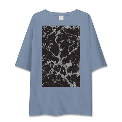 【上郡（兵庫県）】地図柄ビッグシルエットTシャツ
