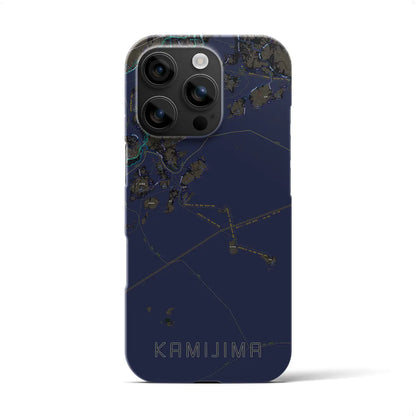 【上島（愛媛県）】地図柄iPhoneケース（バックカバータイプ）