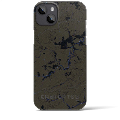 【上勝（徳島県）】地図柄iPhoneケース（バックカバータイプ）