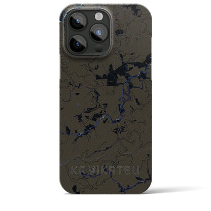 【上勝（徳島県）】地図柄iPhoneケース（バックカバータイプ）