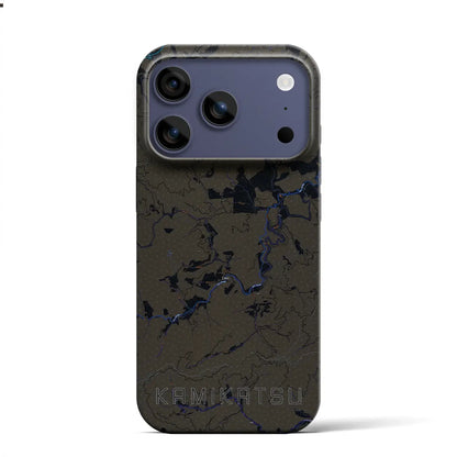 【上勝（徳島県）】地図柄iPhoneケース（バックカバータイプ）