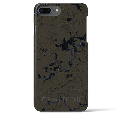 【上勝（徳島県）】地図柄iPhoneケース（バックカバータイプ）