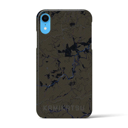 【上勝（徳島県）】地図柄iPhoneケース（バックカバータイプ）