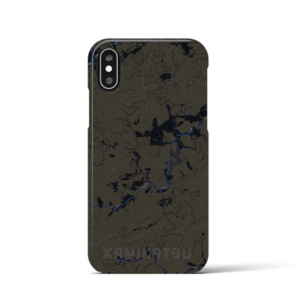 【上勝（徳島県）】地図柄iPhoneケース（バックカバータイプ）