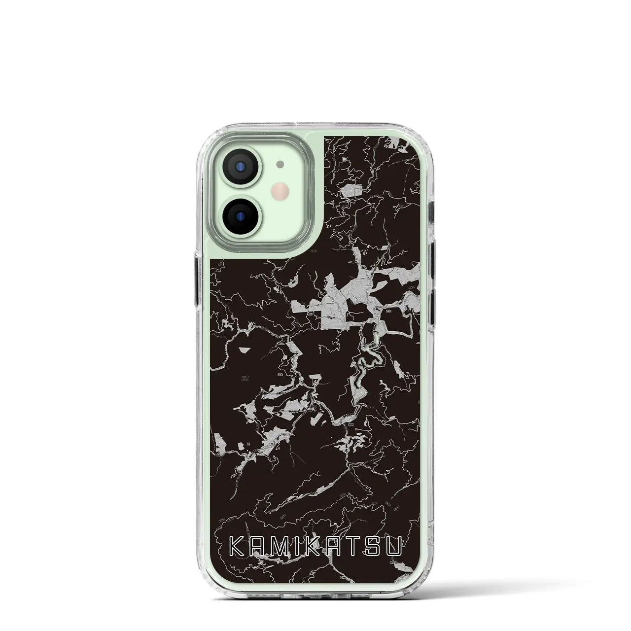 【上勝（徳島県）】地図柄iPhoneケース（MagSafeタイプ）