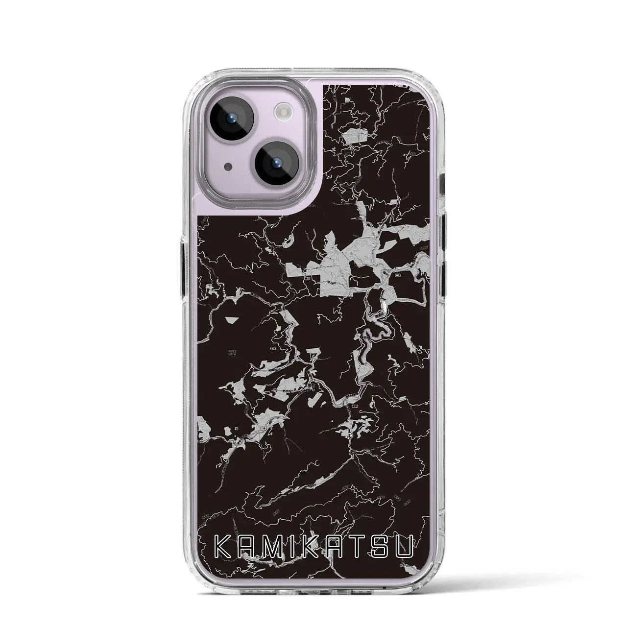 【上勝（徳島県）】地図柄iPhoneケース（MagSafeタイプ）