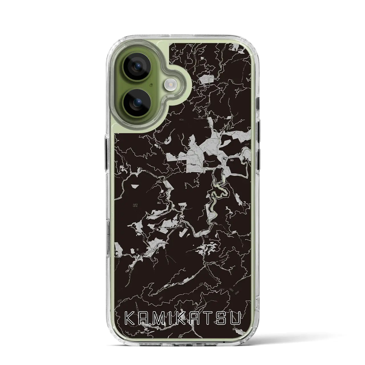 【上勝（徳島県）】地図柄iPhoneケース（MagSafeタイプ）