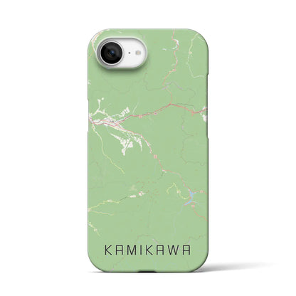 【上川（北海道）】地図柄iPhoneケース（バックカバータイプ）