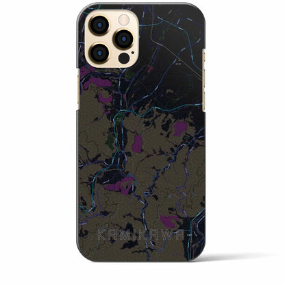 【神川（埼玉県）】地図柄iPhoneケース（バックカバータイプ）