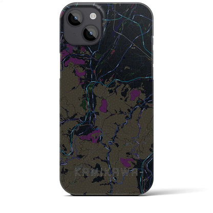 【神川（埼玉県）】地図柄iPhoneケース（バックカバータイプ）