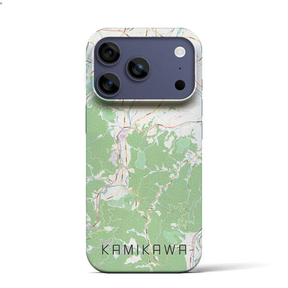 【神川（埼玉県）】地図柄iPhoneケース（バックカバータイプ）