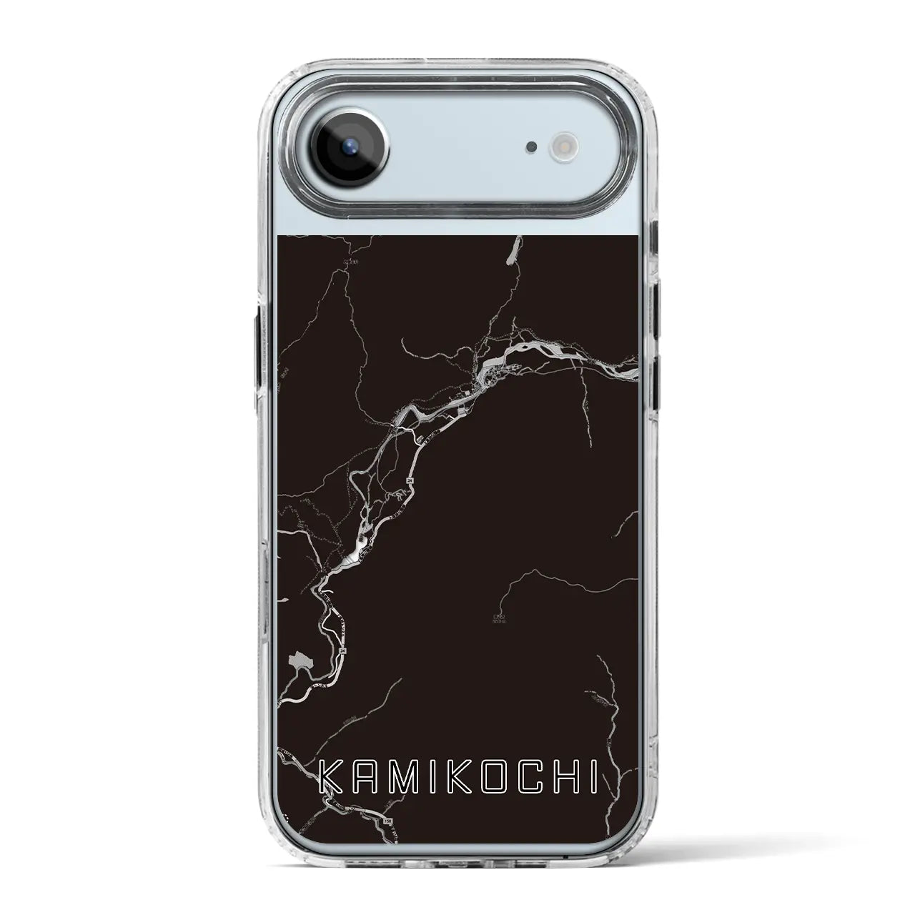 【上高地（長野県）】地図柄iPhoneケース（MagSafeタイプ）