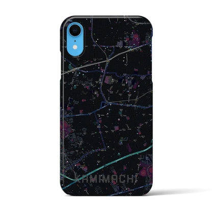 【上町（東京都）】地図柄iPhoneケース（バックカバータイプ）