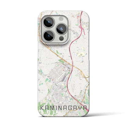 【上永谷（神奈川県）】地図柄iPhoneケース（バックカバータイプ）