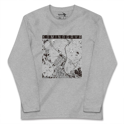 【上永谷（神奈川県）】地図柄ロングスリーブTシャツ