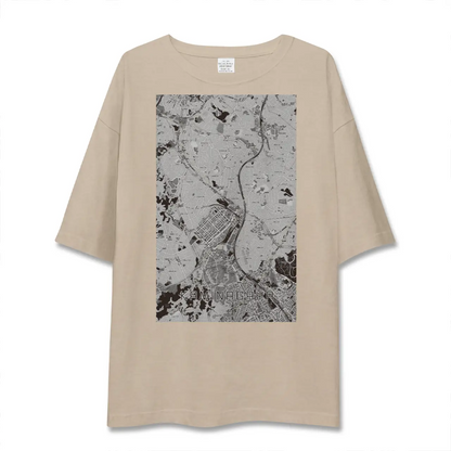 【上永谷（神奈川県）】地図柄ビッグシルエットTシャツ