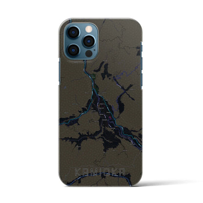 【神岡（岐阜県）】地図柄iPhoneケース（バックカバータイプ）